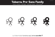 Tabarra Pro Sans Family, a Sans Serif Font by deFharo (Thumbnail 1 of 6)