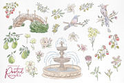 Rooted Romance. Wedding Line Art Kit, an Object Graphic by Mio Buono (Thumbnail 10 of 16)