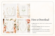 Wedding Invitation Canva Mockups, an Advertising Mockup by Matisse Studio (Thumbnail 9 of 9)