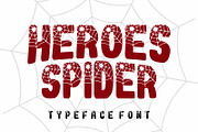 Heroes Spider, a Font by Limited.studio (Thumbnail 1 of 7)