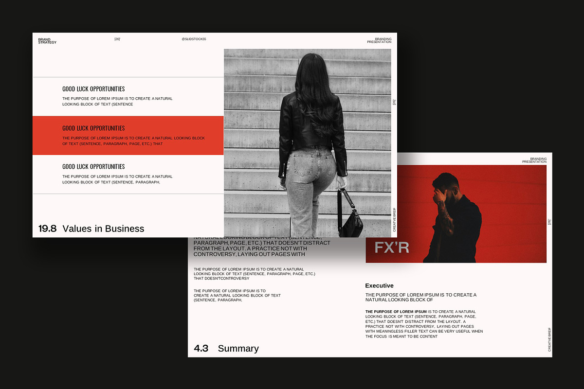 Brand Strategy Template, a Presentation Template by slidestock55 (Photo 12 of 16)