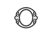 Vintage Oval Frame Vector Bundle, an Illustration by musafir_fashion (Thumbnail 7 of 31)