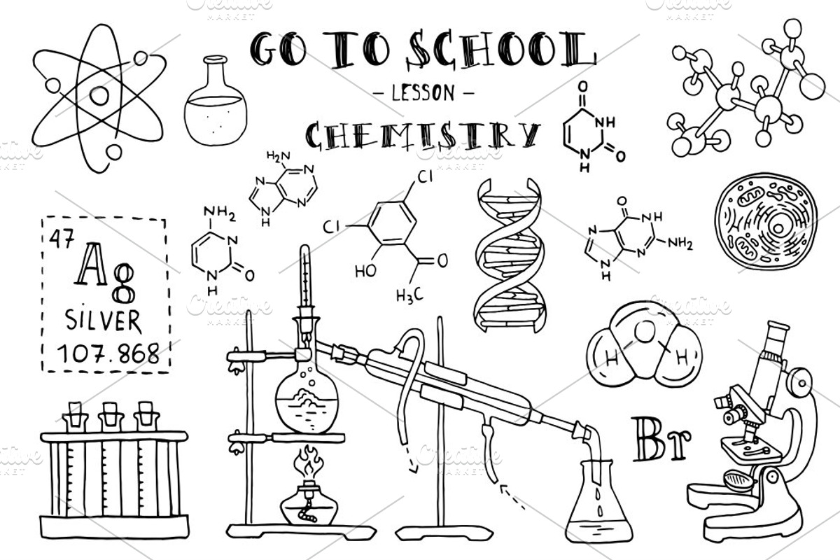 Go to School. Doodle set №2, an Education Illustration by WINS Doodle shop (Photo 6 of 10)