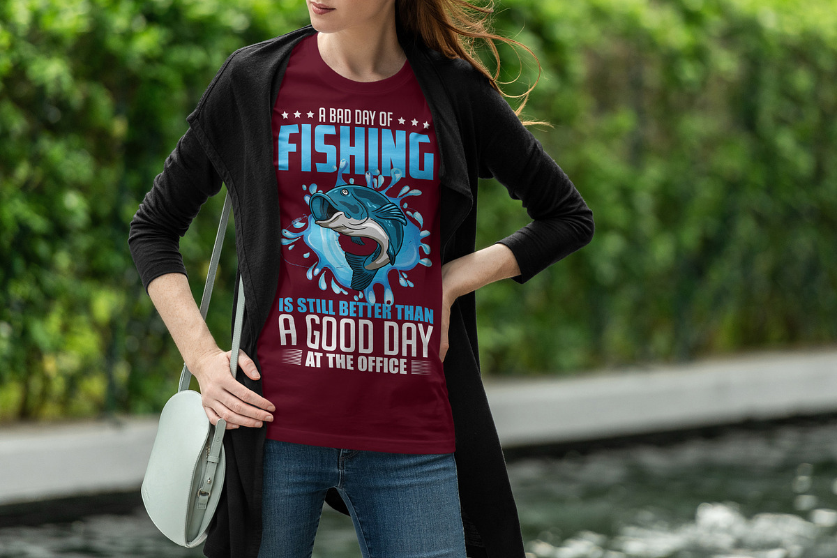 Funny Fisherman T Shirt Design, a Graphic by Vector Portal (Photo 4 of 5)