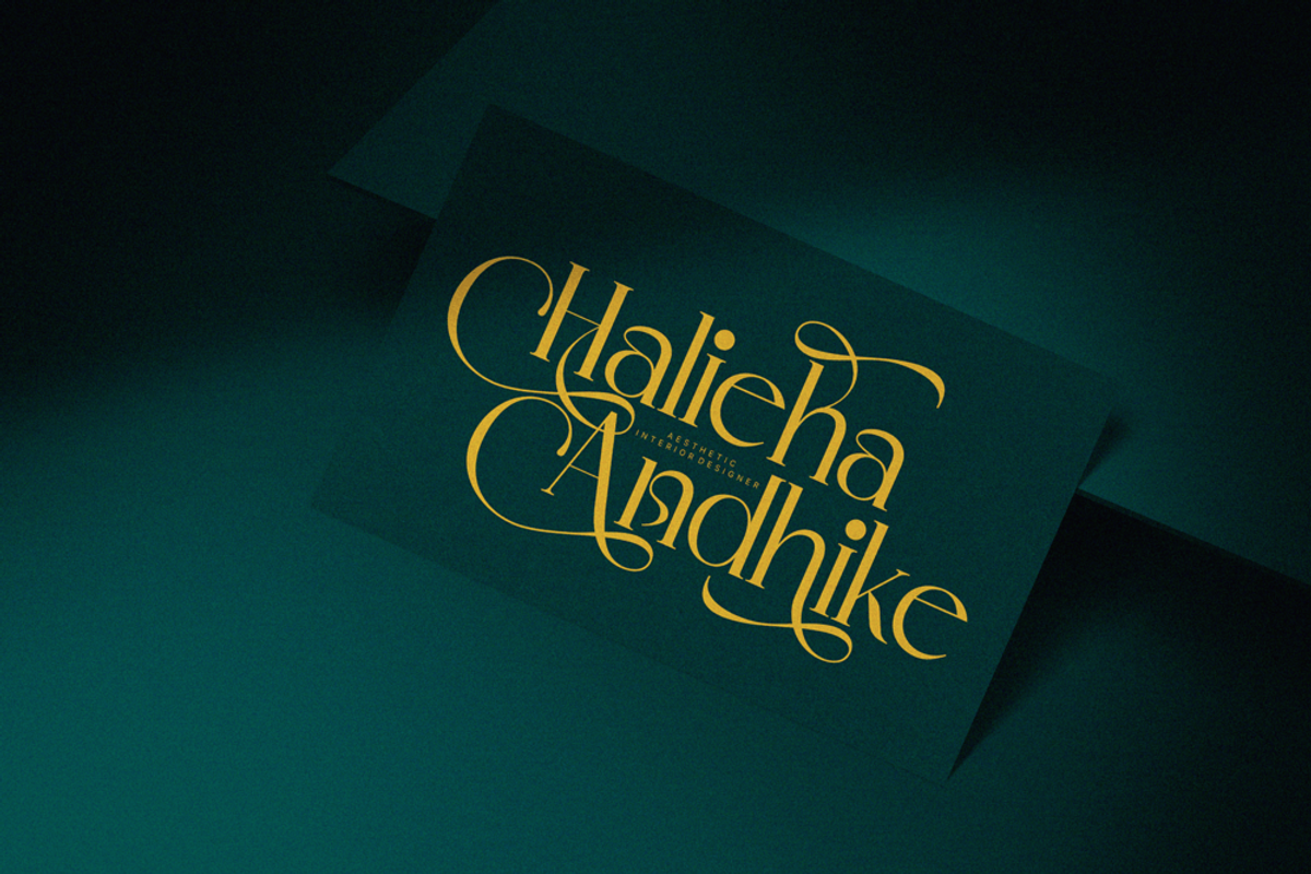Madhik Bagimar — Elegant Luxury Font, a Serif Font by Enxyclo Studio (Photo 7 of 21)