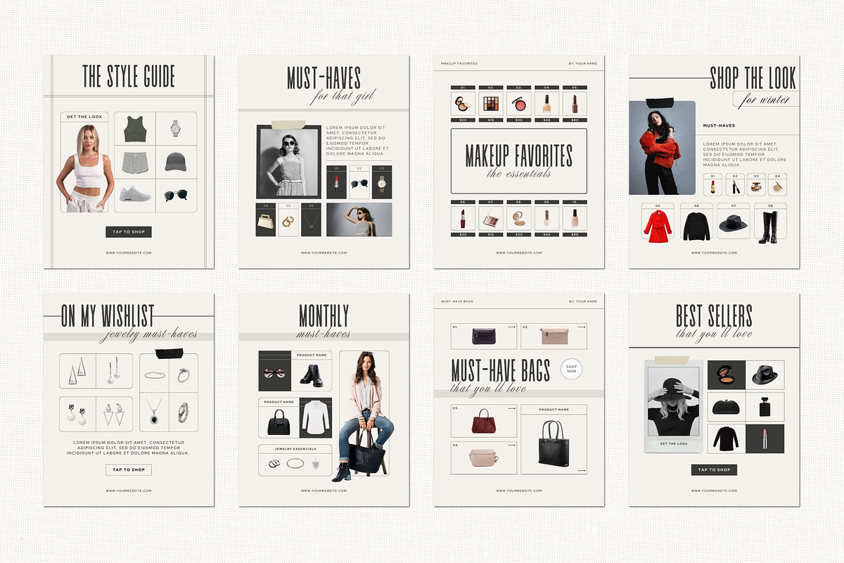 Fashion Blogger LTK Template, a Social Media Template by Deb Creative Studio (Photo 4 of 10)