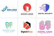 800+ Professional Logos Bundle, a Branding & Logo Template by Design Forest (Thumbnail 37 of 48)