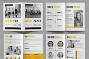 White Paper Template Layout, a Brochure Template by ContestDesign (Thumbnail 2 of 3)