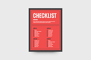 A Set of Five Checklists, a Graphic by Orange Graphics (Thumbnail 2 of 6)