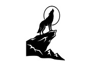 40 Wolf Moon Silhouette Vector Bundl, an Illustration by Amazin_art (Thumbnail 34 of 41)