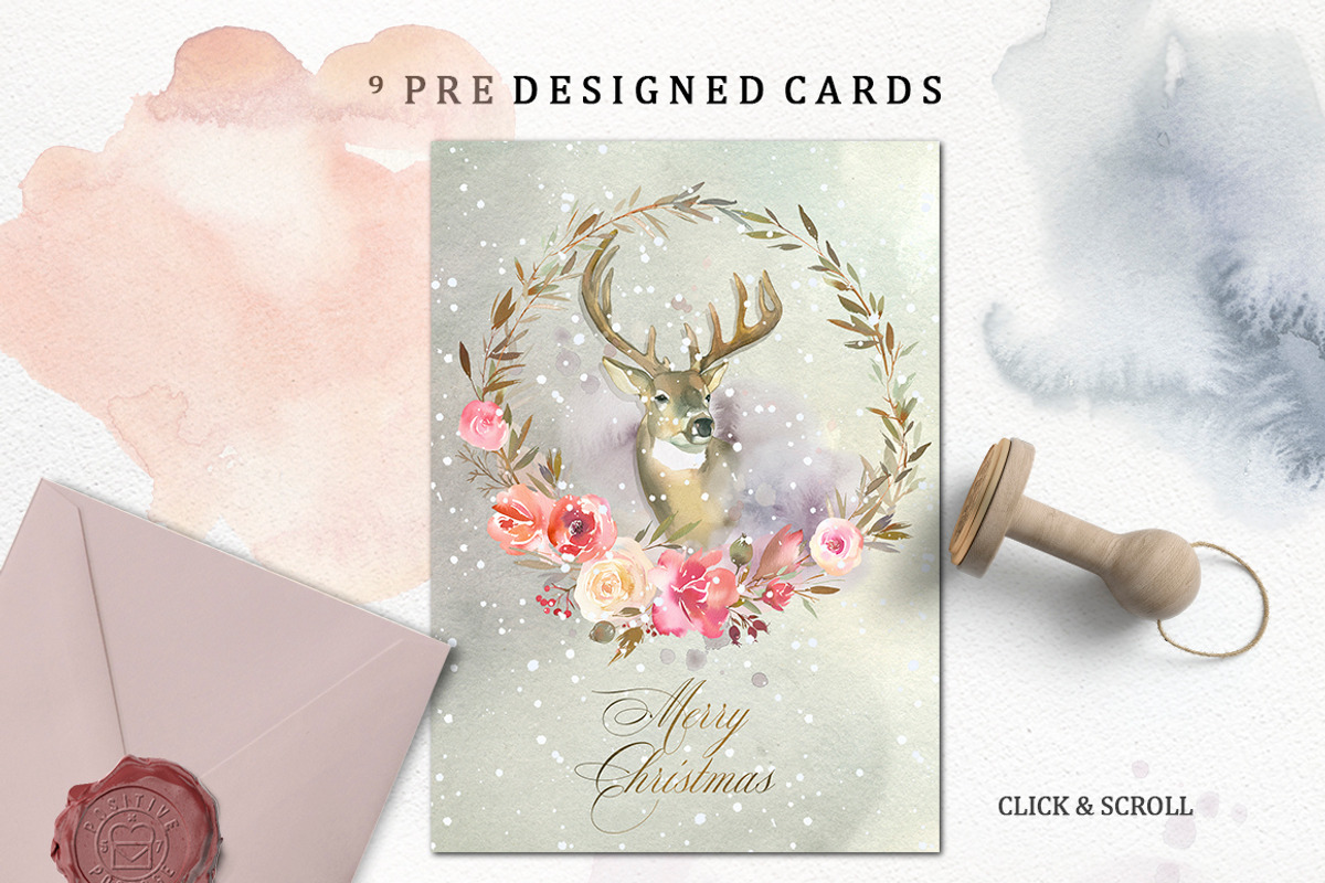 Dream - Fairy Watercolor Collection, an Animal Illustration by whiteheartdesign (Photo 14 of 18)