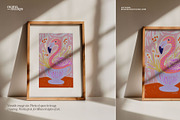 Leaning Frame Poster Mockup | PSD, a Household Mockup by momomockps (Thumbnail 6 of 8)