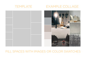 10 Mood Board Photo Collage Layouts