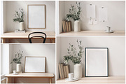 Silver Olive wedding mockups, a Print Template by Tabita's shop (Thumbnail 8 of 11)
