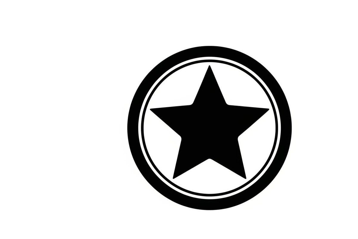 Modern star icon vector logo design, an Illustration by Amazin_art (Photo 5 of 21)