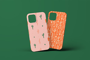 Cactus Patterns, Graphics & More