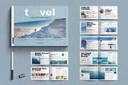 Winter Travel & Vacation Magazine, a Magazine Template by E-Type (Thumbnail 1 of 7)