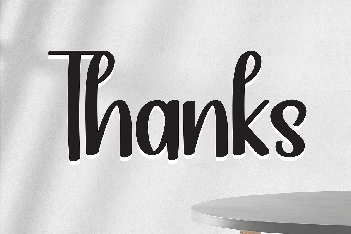 Stylish | Script Font, a Handwritten Font by Scratchones (Photo 9 of 9)