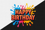 Happy Birthday Sublimation Bundle, an Illustration by Creative Art (Thumbnail 5 of 9)