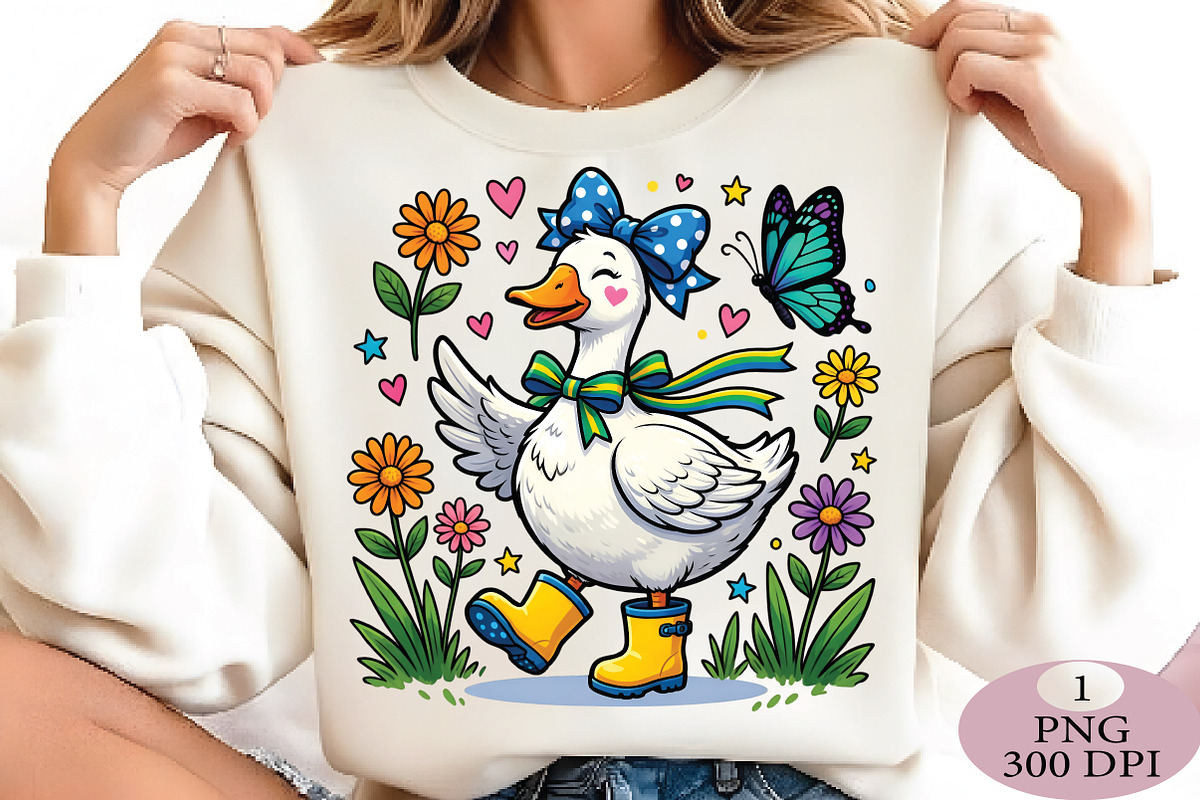 Coquette Goose Png, Mama Goose Png, an Illustration by Daily.Designs (Photo 3 of 5)