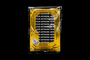 Hard Drive Storage Mockup, a Mockup by TuomoDesign (Thumbnail 2 of 3)