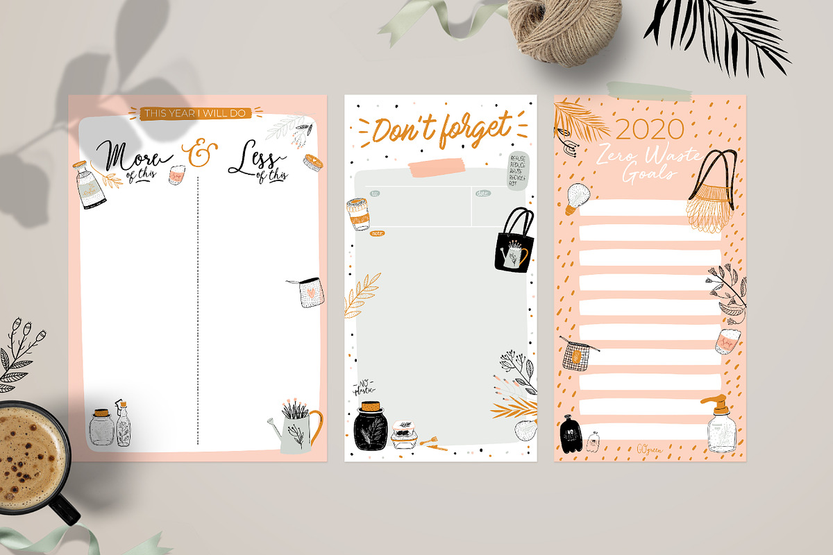 BUNDLE STATIONERY planners calendars, an Object Graphic by Ruslana Lubenets (Photo 37 of 96)