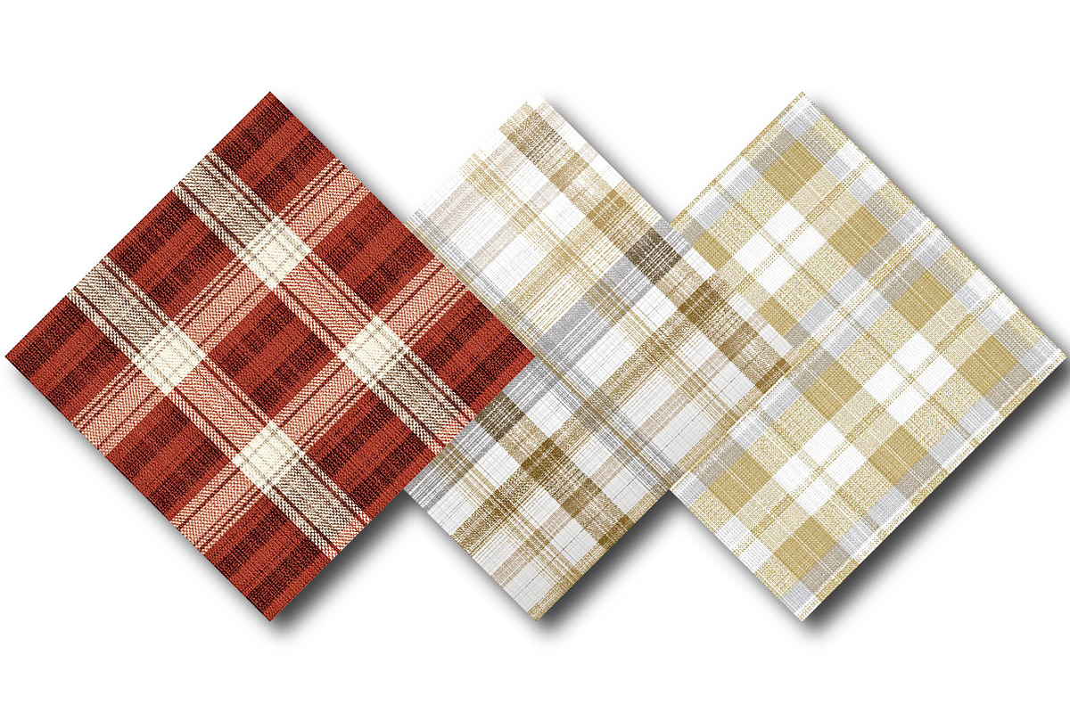 Royal Golden Plaid Patterns, an Illustration by DreamPrint404 (Photo 3 of 4)