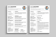 Executive Resume Template, a Resume Template by evgenystudio (Thumbnail 3 of 4)