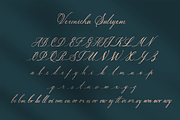 Veronicha Suliyem–Handwritten Script, a Script Font by overlaytemplates (Thumbnail 5 of 5)