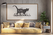 Cats Vector Set, an Illustration by Retro Machine (Thumbnail 19 of 21)