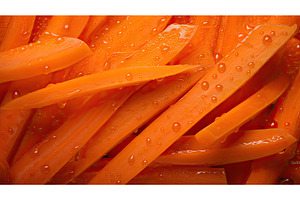 vegetable raw carrot background ai, a Food & Drink Photo by pikepicture