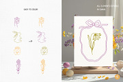 Easter Spring Clipart Hand Drawn Set, an Object Graphic by Alena Koval (Thumbnail 4 of 15)