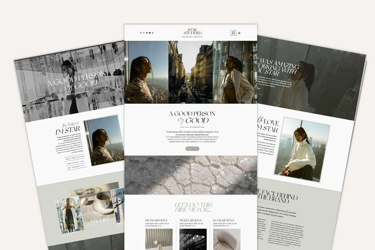 Wix Website Template | Star Studded, a Wix Template by Turia Avenue (Photo 2 of 5)