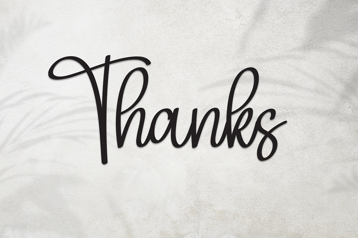 Samantha Calligraph | Script Font, a Handwritten Font by Scratchones (Photo 8 of 8)