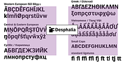 Desphalia, a Sans Serif Font by ingoFonts (Thumbnail 10 of 10)
