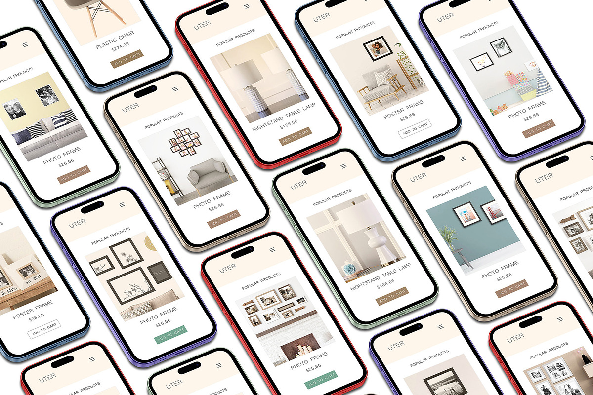 3D iPhone Presentation Mock-Up Bun 1, an iPhone Mockup by Graphicsworld125 (Photo 5 of 16)