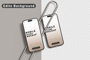 iPhone 16 Pro Mockup Set, an iPhone Mockup by pixelmock (Thumbnail 11 of 14)