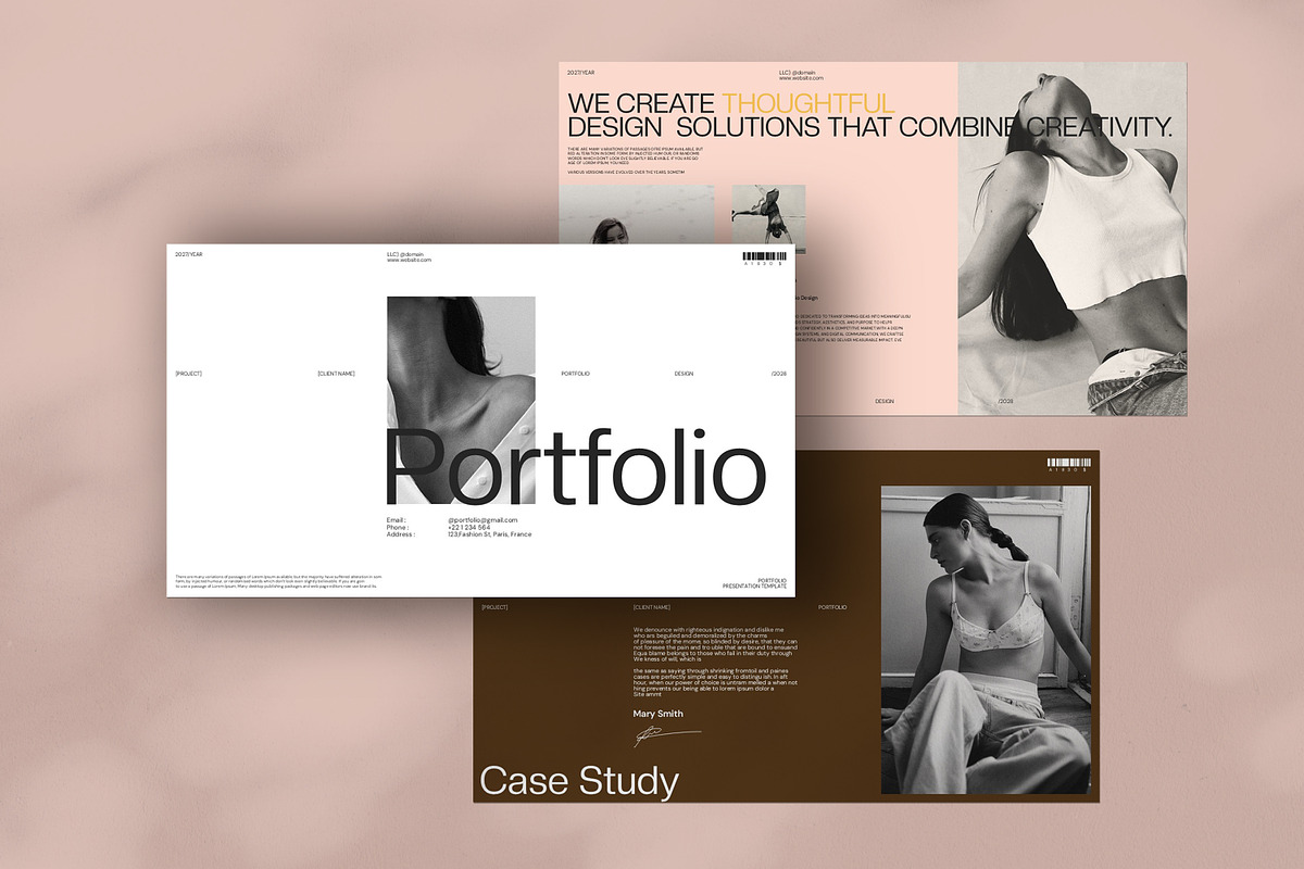 Brand Portfolio Presentation, a Presentation Template by Dream-Lab (Photo 6 of 9)