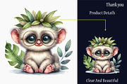 Safari Watercolor Jungle Animals, a Graphic by designcity5 (Thumbnail 4 of 5)