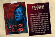 Thane - Gothic Hybrid Style, a Blackletter Font by Burntilldead (Thumbnail 5 of 12)