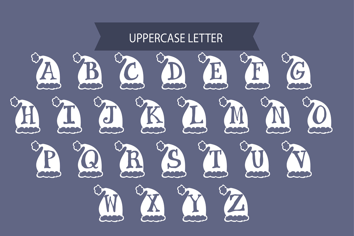 Holiday Cap Font, a Sans Serif Font by Photoshop Action (Photo 1 of 8)