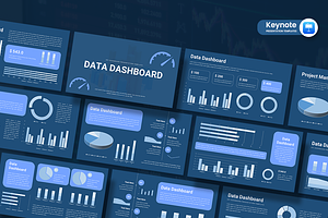 Data Dashboard - Keynote Template