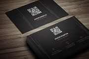 Creative Dark Business Card, a Business Card Template by bouncy (Thumbnail 1 of 4)