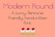 Modern Round display font, a Serif Font by Charlotte Breedon Design (Thumbnail 1 of 5)