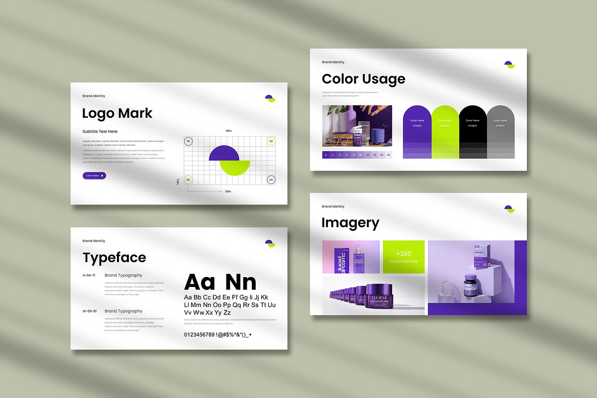 brand identity Presentation Template, a Presentation Template by Pradaxa (Photo 6 of 6)