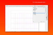 Letter Size Baseline Grid System, a Marketing Template by ochaya designs (Thumbnail 3 of 6)