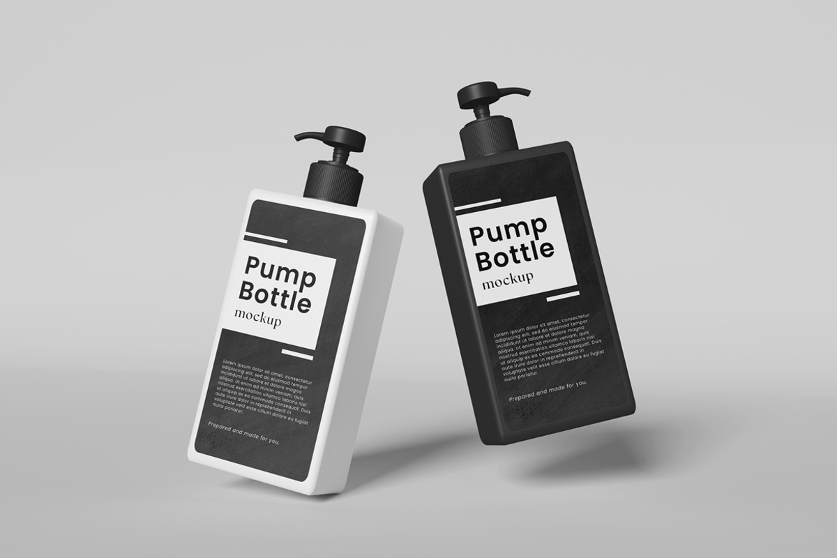 Pump Bottle Mockup, a Packaging Mockup by AndikaGraphic (Photo 5 of 6)