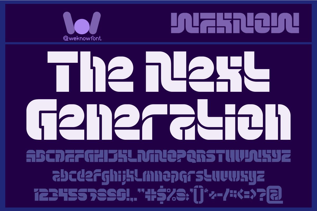 Science Font