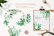 Botanist Watercolor Greenery Leaves, a Texture Illustration by Momo Studio (Thumbnail 4 of 9)