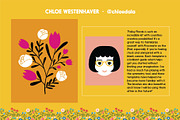 Folksy Wreaths & Bouquets Templates, an Illustration by On the Mark Designs (Thumbnail 15 of 16)
